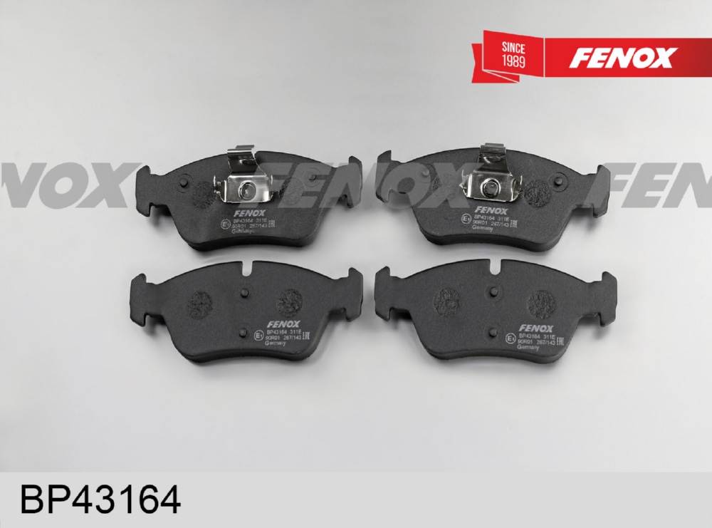 FENOX BP43164 Колодки тормозные дисковые