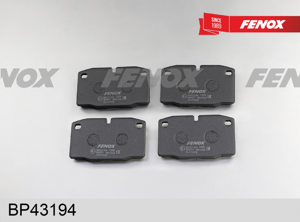 FENOX BP43194 Колодки тормозные дисковые