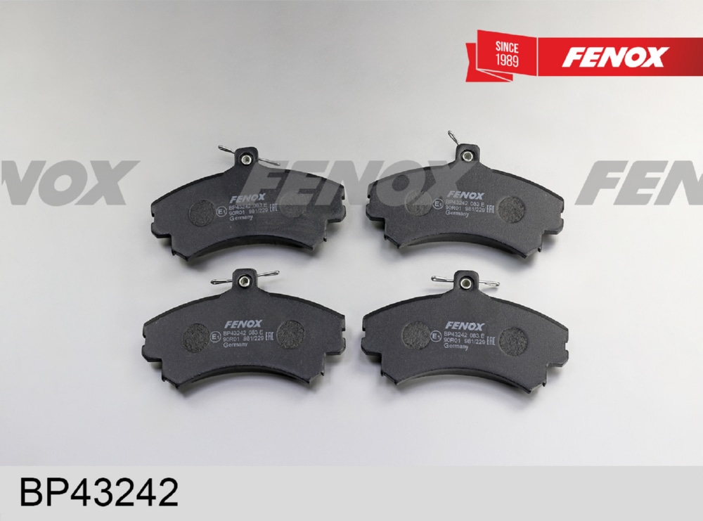 FENOX BP43242 Колодки тормозные дисковые Mitsubishi Carisma, Spacestar, Volvo S40 95-97