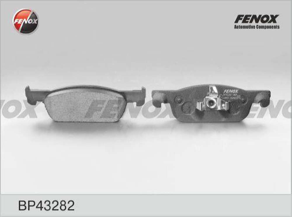 FENOX BP43282 Колодки тормозные дисковые | перед прав/лев |