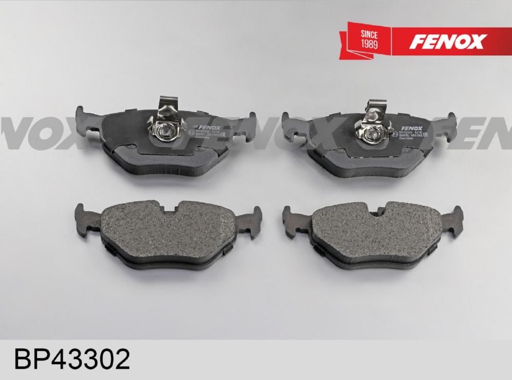 FENOX BP43302 Колодки тормозные BMW E39 96>04 задние