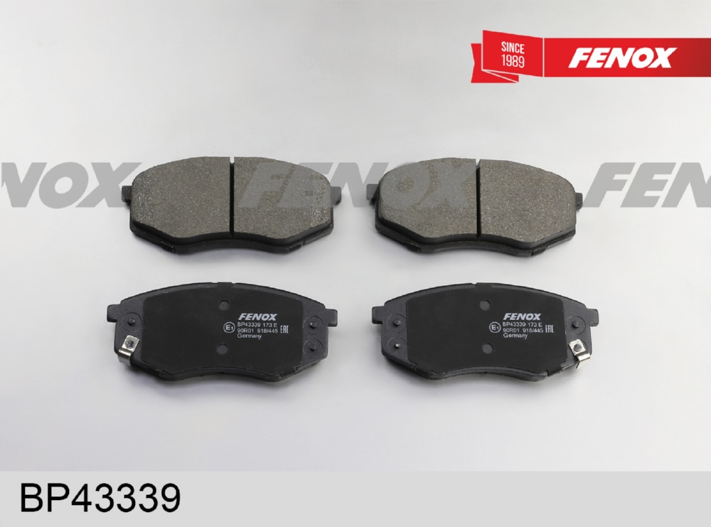 FENOX BP43339 Колодки тормозные дисковые Hyundai Tucson, ix35 10-
