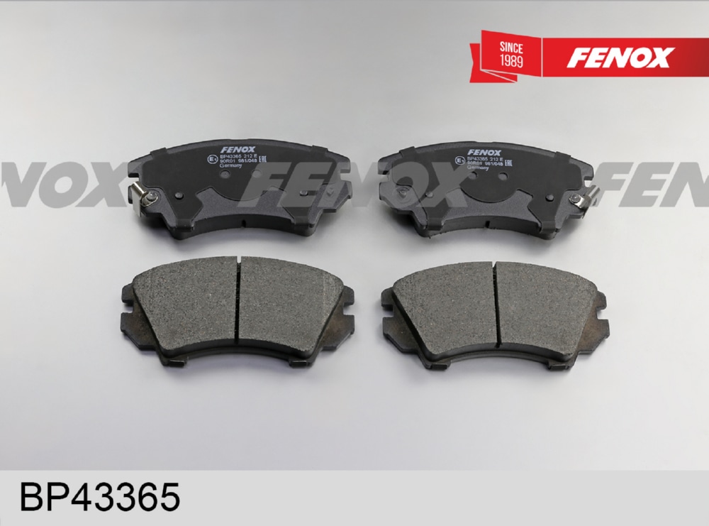FENOX BP43365 Колодки тормозные дисковые Opel Insignia 08-