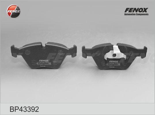 FENOX BP43392 Колодки торм.пер.