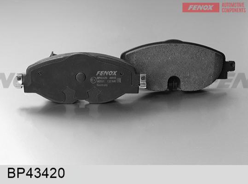 FENOX BP43420 Колодки тормозные дисковые | перед прав/лев |