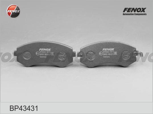 FENOX BP43431 Колодки торм.пер.