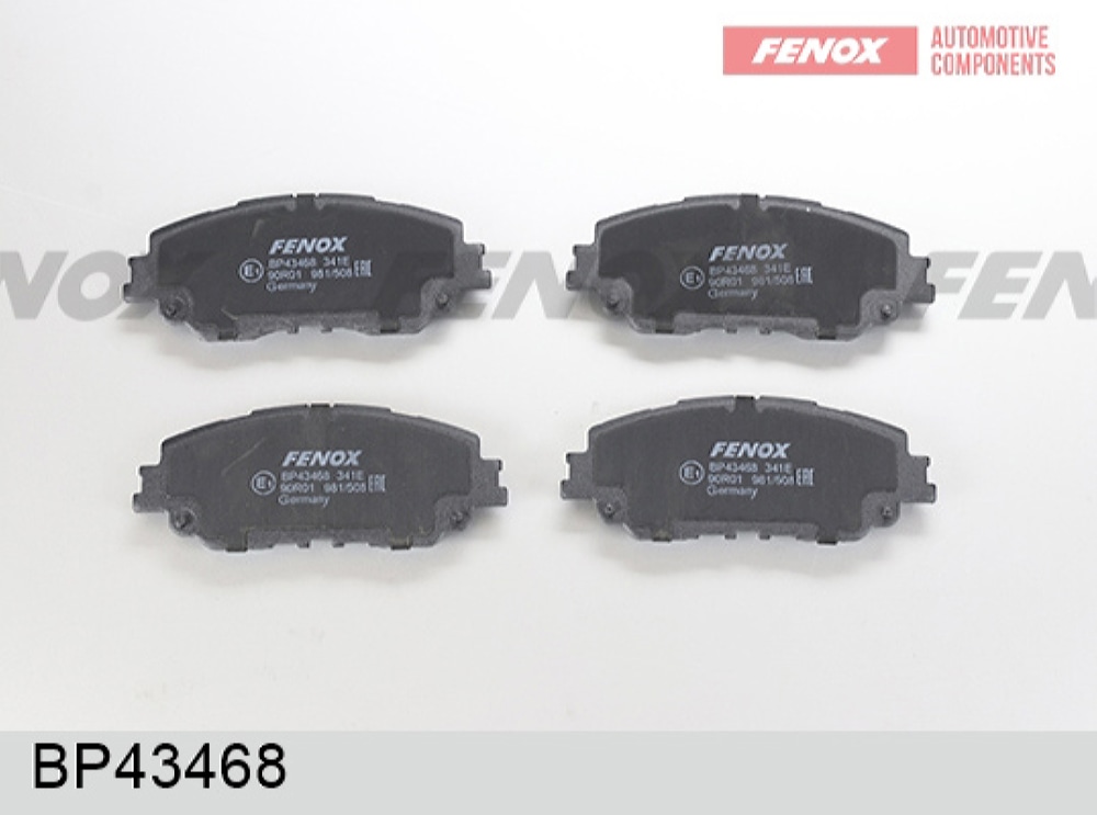 FENOX BP43468 Колодки тормозные дисковые | перед |