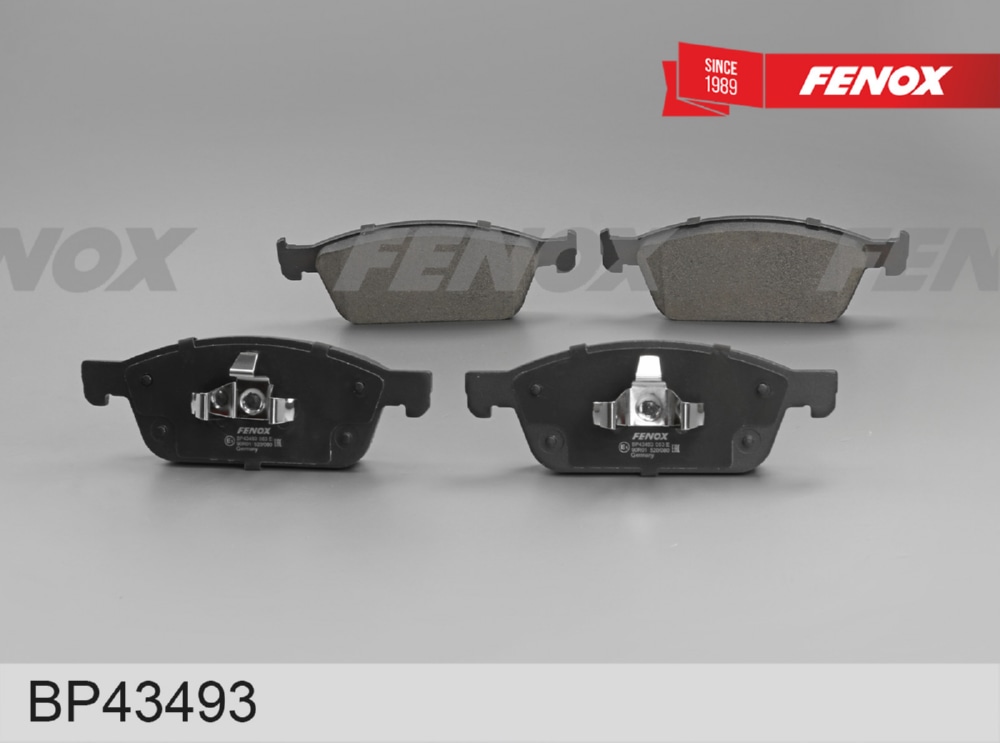 FENOX BP43493 Колодки тормозные дисковые