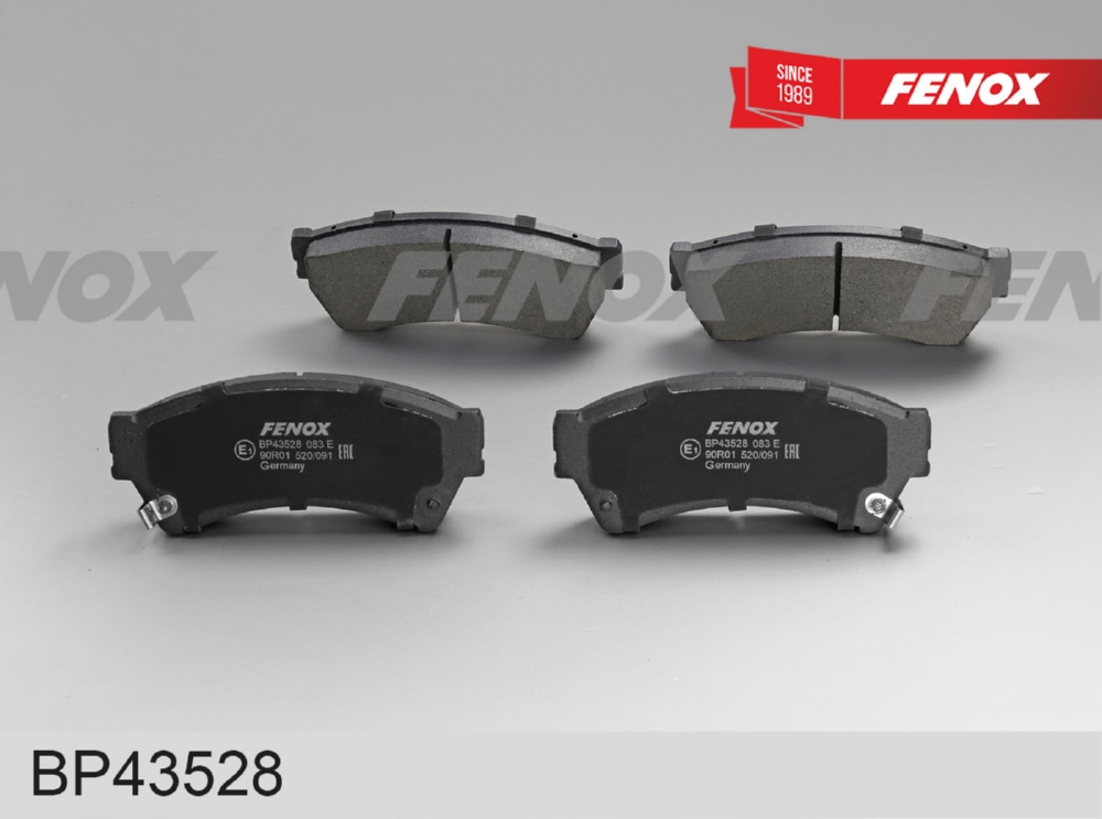 FENOX BP43528 Колодки тормозные дисковые