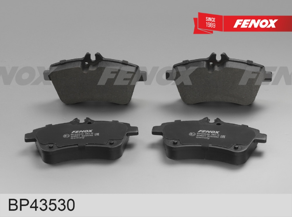 FENOX BP43530 КОЛОДКИ ТОРМОЗНЫЕ ДИСКОВЫЕ 131.6*69.9*18.8, передние Mercedes-Benz A-Class (W169) 04-