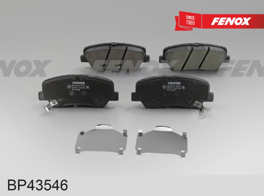 FENOX BP43546 Колодки передние тормозные GEELY ATLAS
