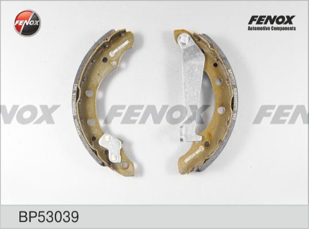 FENOX BP53039 Колодки тормозные барабанные | зад прав/лев |