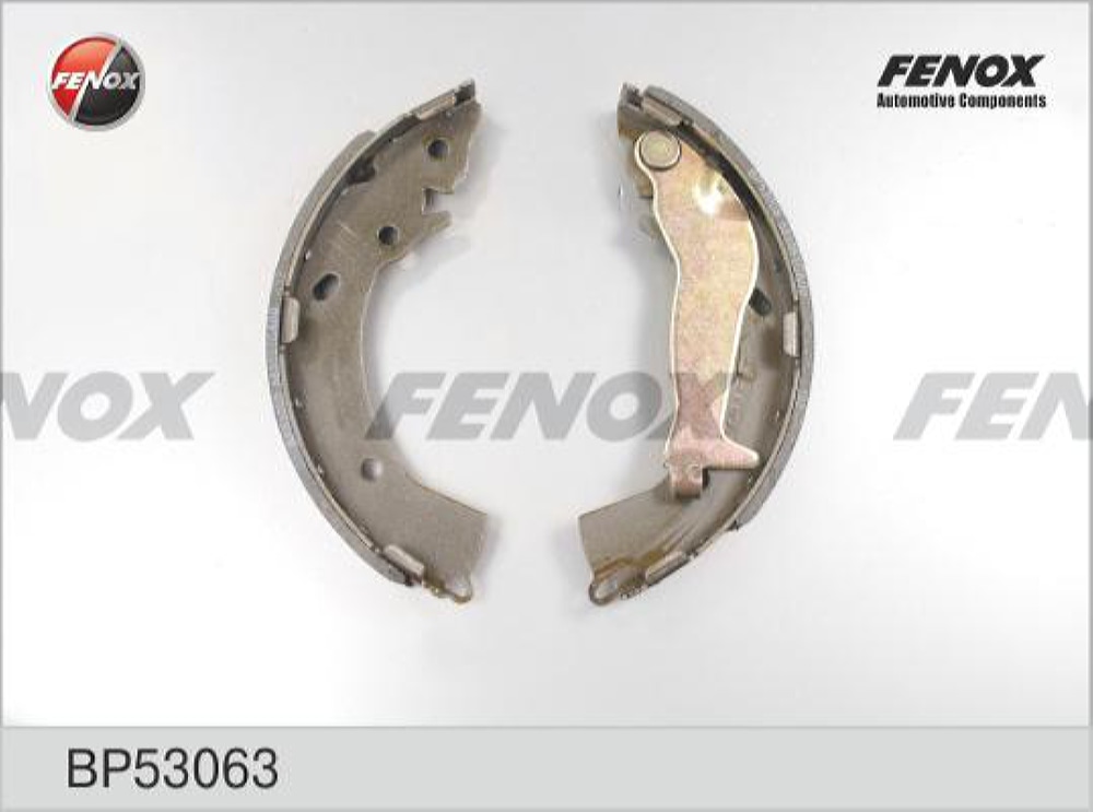 FENOX BP53063 Колодки торм.бар.HYUNDAI GETZ 1.1-1.6 02- c АБС (D 203mm)