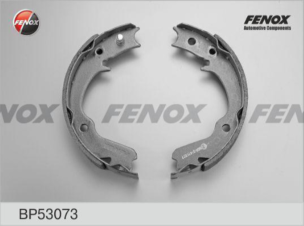 FENOX BP53073 Колодки тормозные барабанные | зад прав/лев |