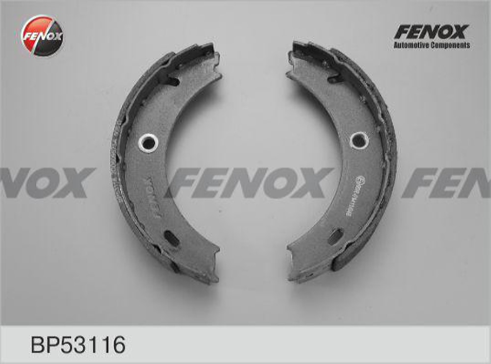 FENOX BP53116 Колодки ст.тормоза MB SPRINTER 95-06/VARIO 96-/VW LT 28-64 96-06 (d 170мм.)