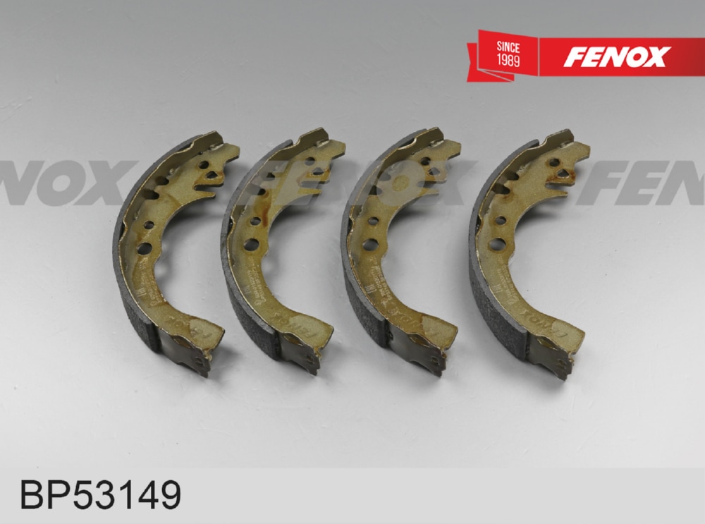 FENOX BP53149 Колодки торм.бар.LIFAN SMILY/GEELY 05-