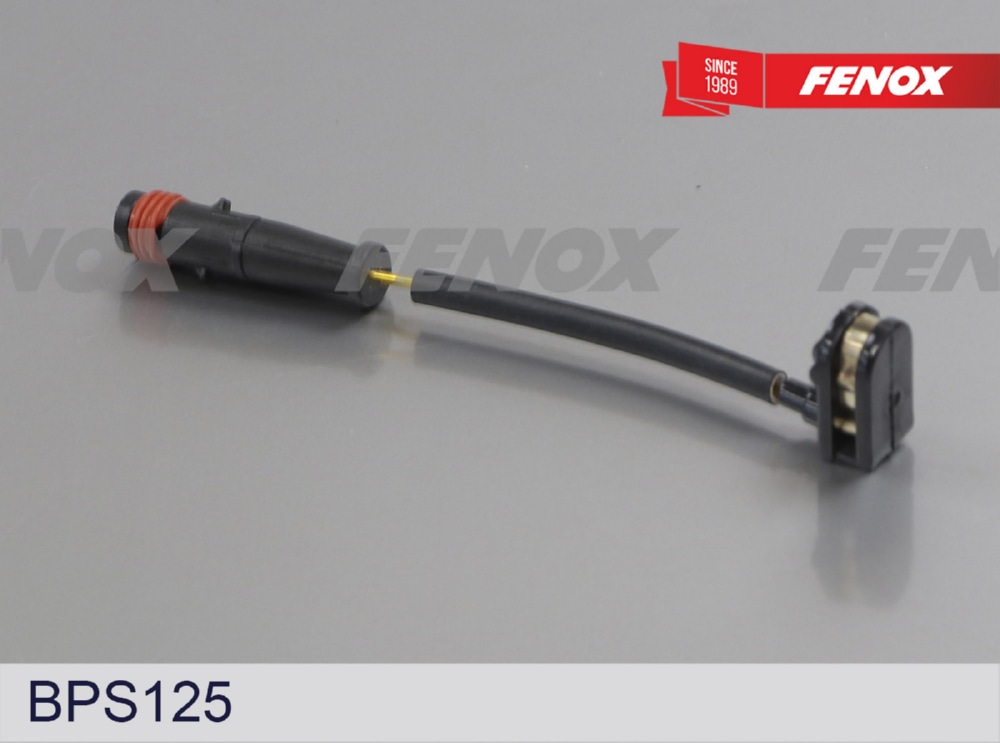 FENOX BPS125 ДАТЧИК ИЗНОСА ТОРМОЗНЫХ КОЛОДОК Передняя ось, Bosch systems Mercedes-Benz Viano 03-, Vito 03- VW Cra