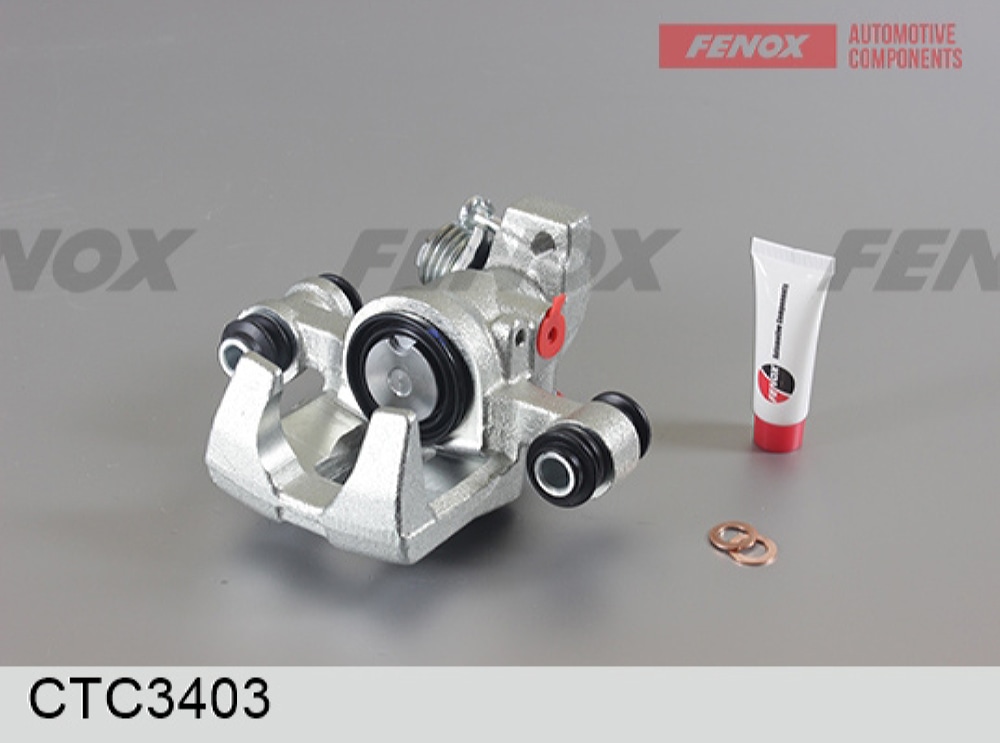 FENOX CTC3403 Суппорт тормозной KIA SPECTRA/SHUMA зад.лев.