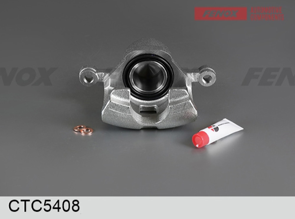 FENOX CTC5408 Суппорт тормозной KIA SPECTRA/SHUMA/SEPHIA 97- пер.прав. без скобы