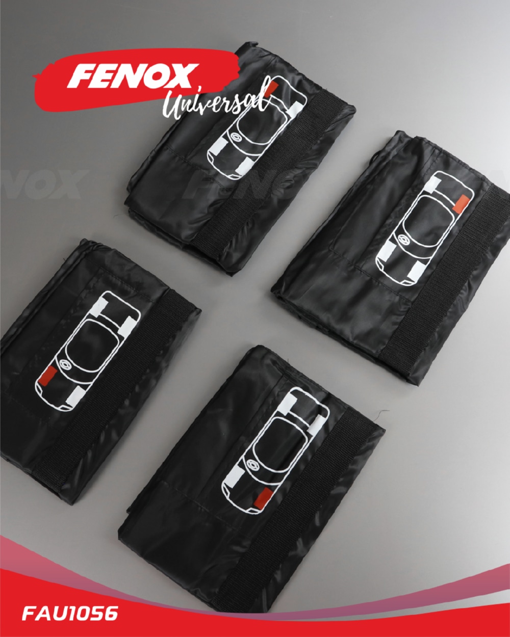 FENOX FAU1056 Чехол для комплекта колес 4 шт., ткань Oxford 210D, пластик, от 13 до 16R