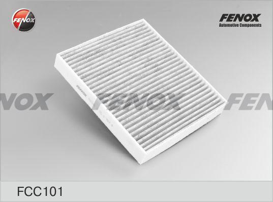 FENOX FCC101 Фильтр салона FORD FOCUS C-MAX/MONDEO 07-/VOLVO C30/C70/S40 04- угольный