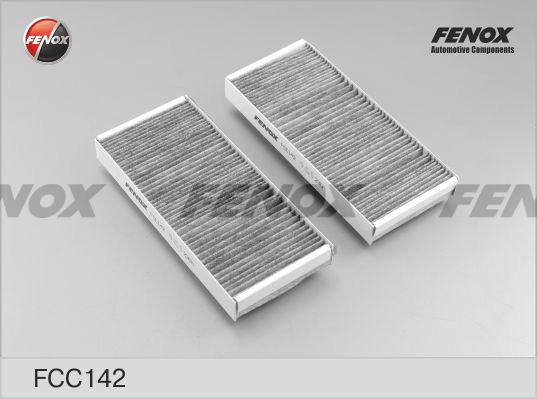 FENOX FCC142 Салонный фильтр угольный к-т из 2 ШТ