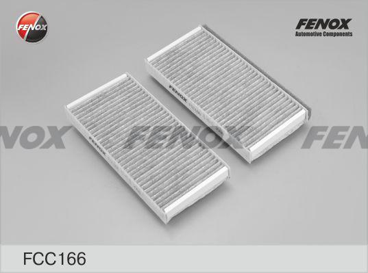 FENOX FCC166 Салонный фильтр угольный к-т из 2 ШТ