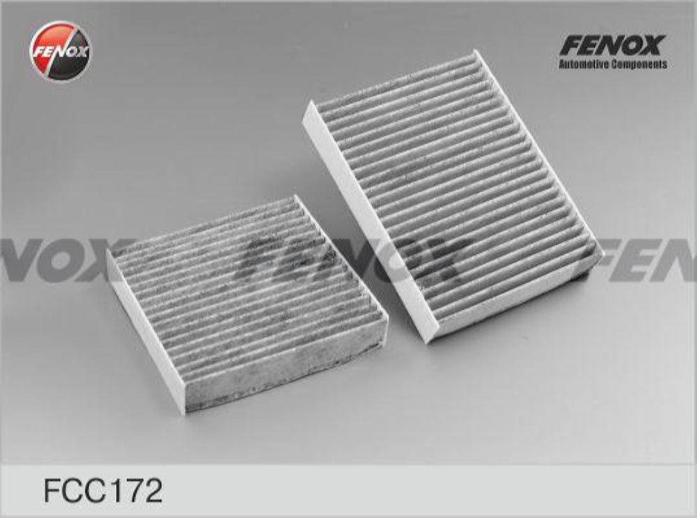 FENOX FCC172 Салонный фильтр угольный к-т из 2 ШТ