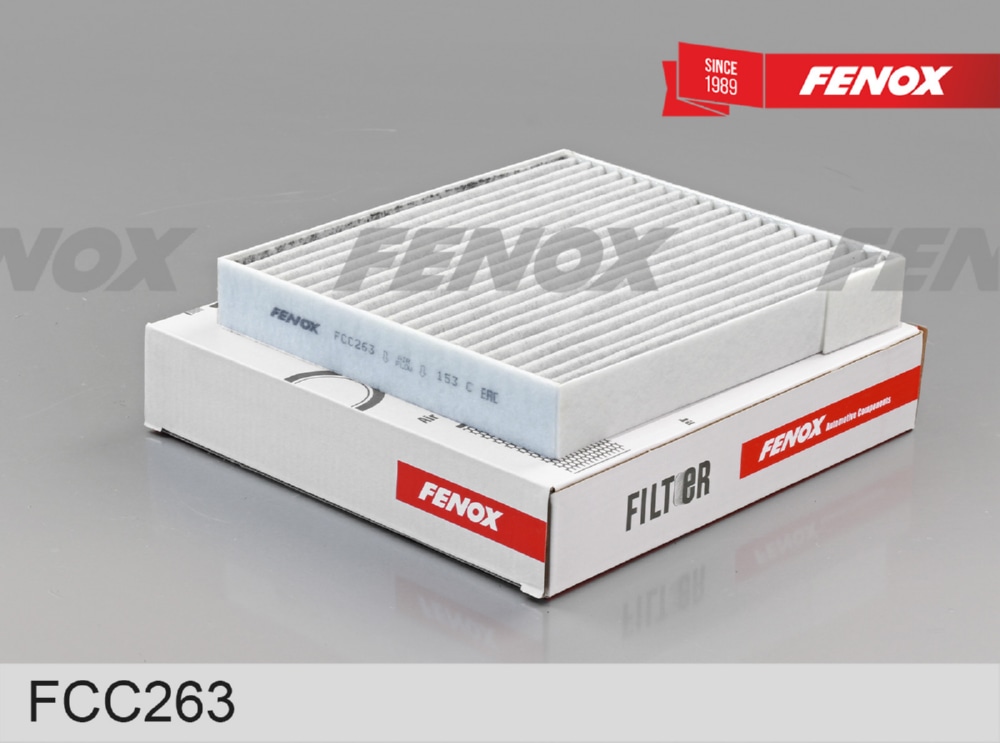 FENOX FCC263 Фильтр салона GEELY GS 16- угольный