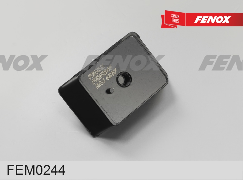 FENOX FEM0244 Опора двигателя GAZ GAZELLE 3302 пер.нижн.
