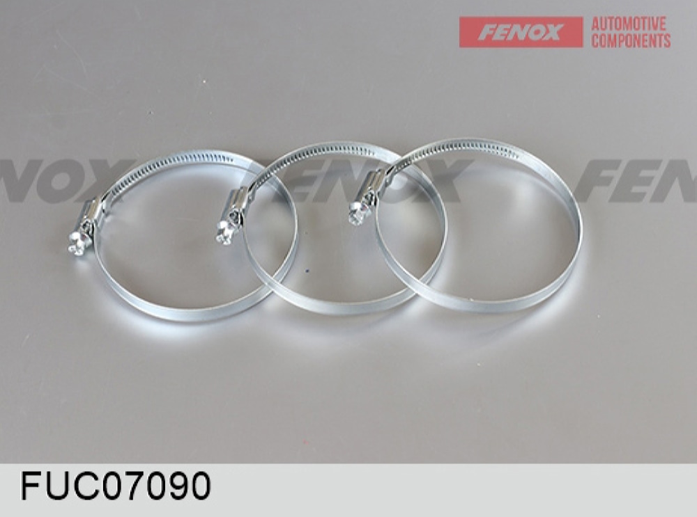 FENOX FUC07090 Хомут червячный 70-90-х, ширина 9мм