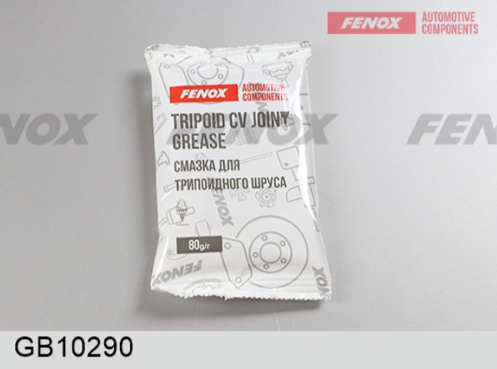 FENOX GB10290 Смазка для шарикового ШРУС литиевая стик-пакет 80гр
