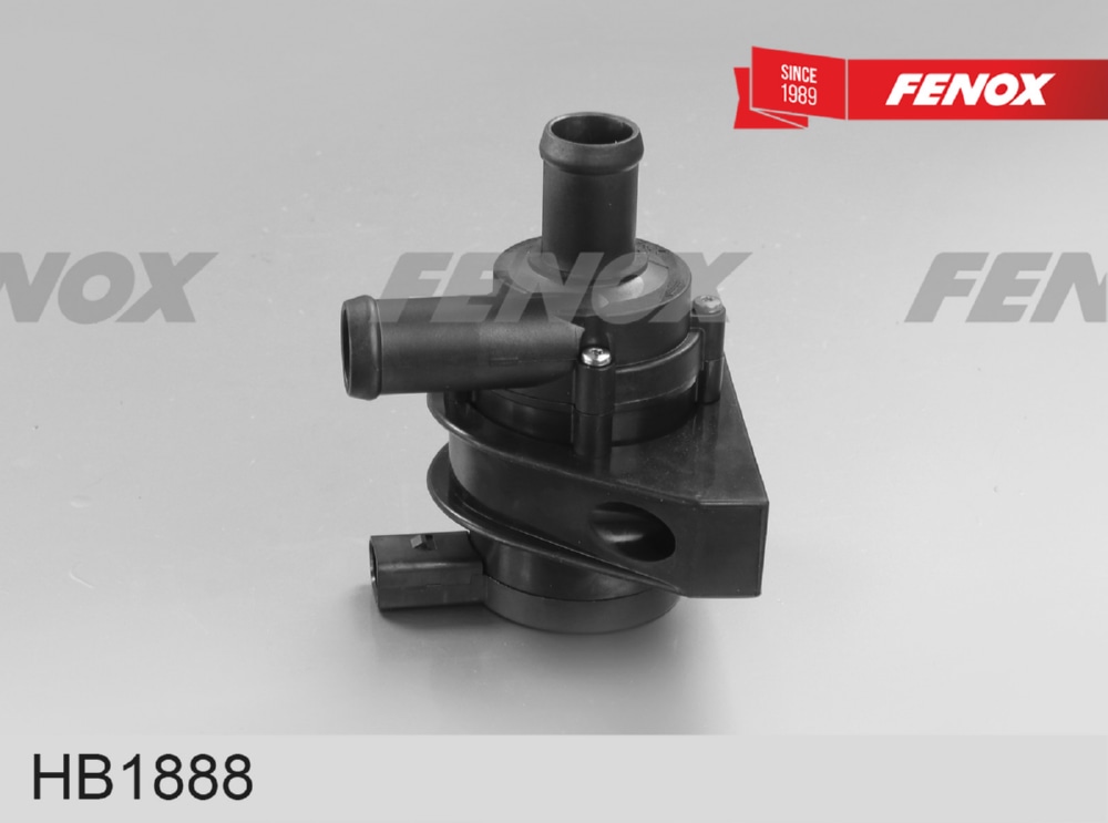 FENOX HB1888 НАСОС ВОДЯНОЙ Электрический, D=20 мм, 850 л/ч, 2A Skoda Fabia 07-, Yeti 09-, VW Golf VI 09- (1.2TSI)