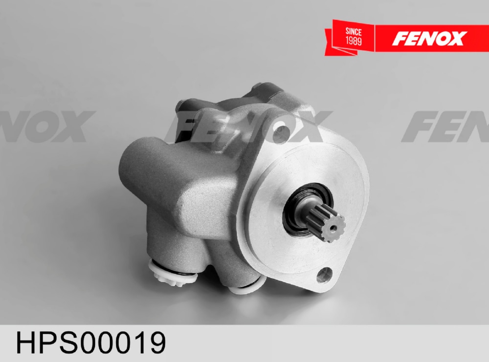 FENOX HPS00019 НАСОС ГИДРОУСИЛИТЕЛЯ РУЛЯ без шкива, 185 бар КАМАЗ 6520 (двиг. CUMMINS 6ISBe)