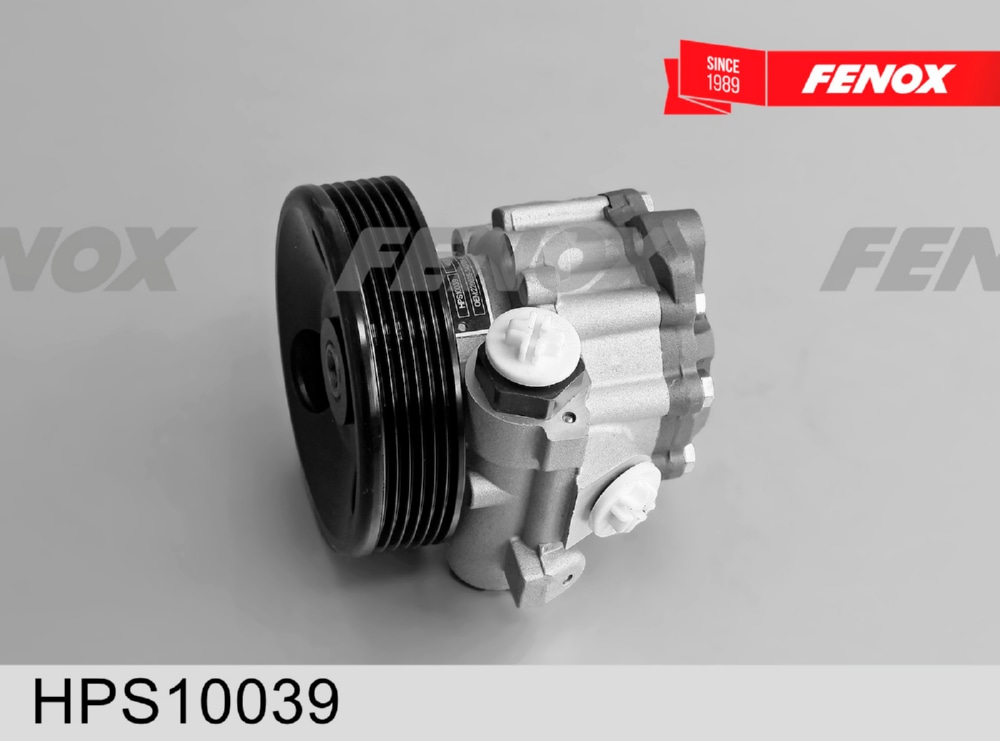 FENOX HPS10039 НАСОС ГИДРОУСИЛИТЕЛЯ РУЛЯ со шкивом (поликлиновый ремень), 140 бар УАЗ 2206 (буханка), 220695, 3741,