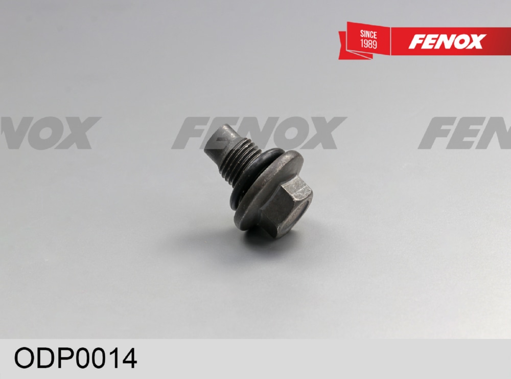 FENOX ODP0014 МАСЛОСЛИВНОЙ БОЛТ В ПОДДОН L28.48*M14*1.5 мм Ford Mondeo IV, Focus II