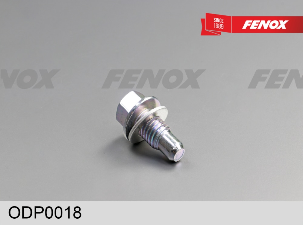 FENOX ODP0018 Пробка резьбовая GM USA M12x1.75