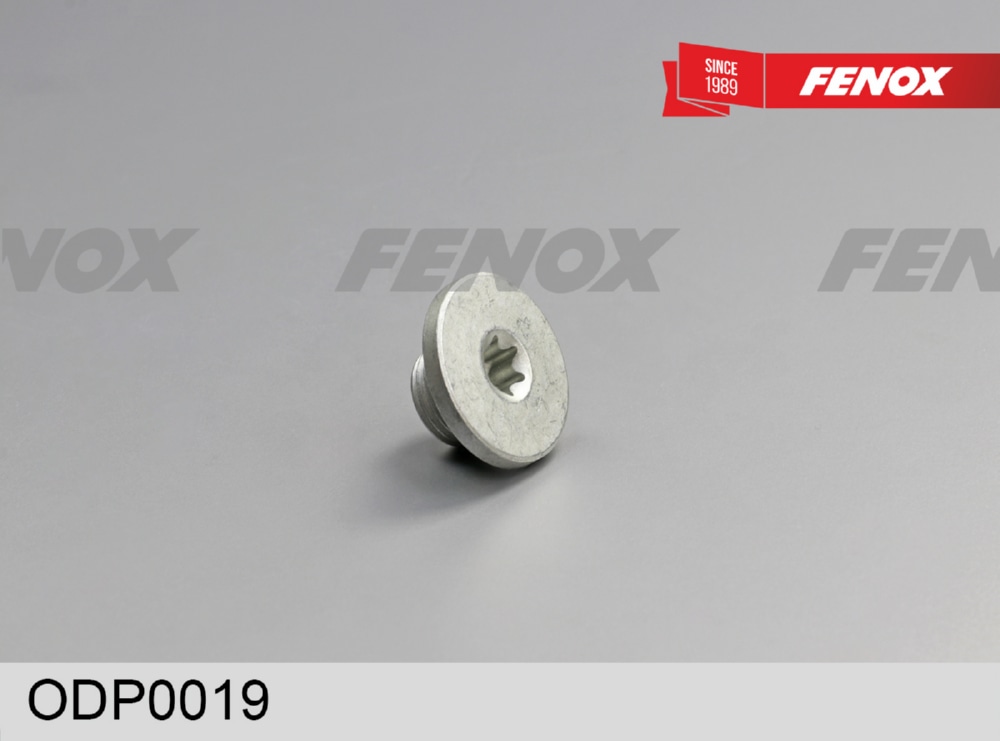 FENOX ODP0019 МАСЛОСЛИВНОЙ БОЛТ В ПОДДОН L24.7*M14*1.5 мм Opel  GM