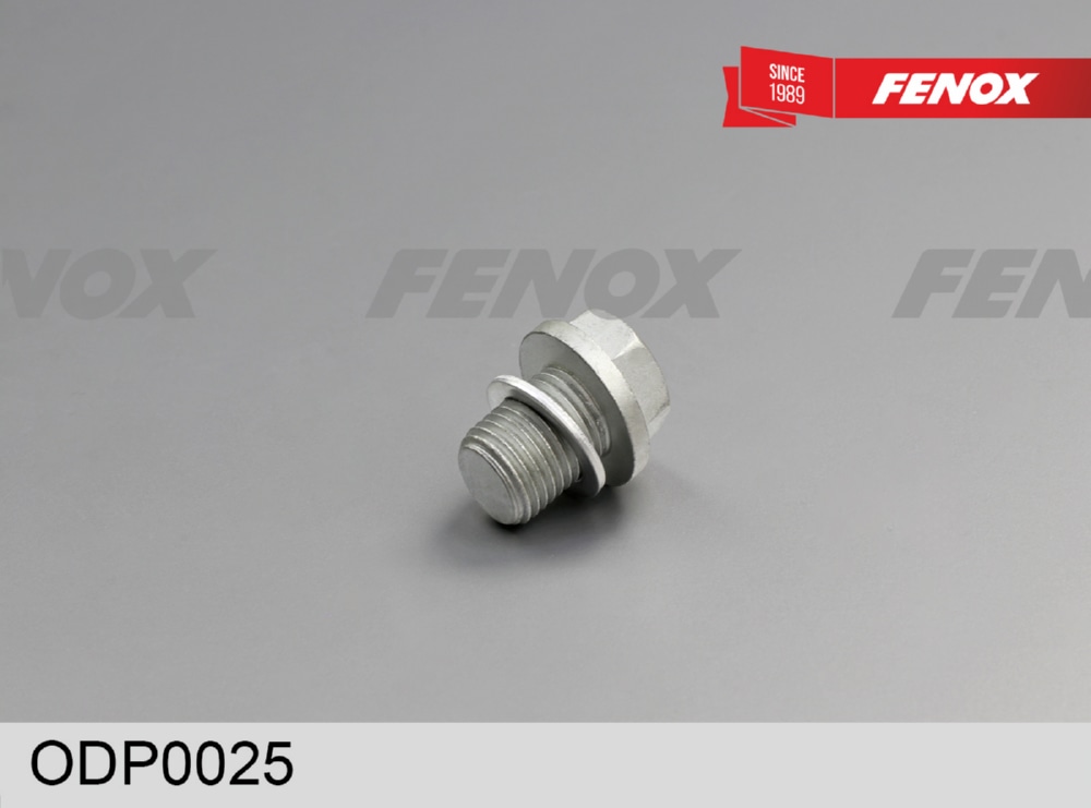 FENOX ODP0025 Пробка резьбовая HYUNDAI/KIA M14x1.5 S 17