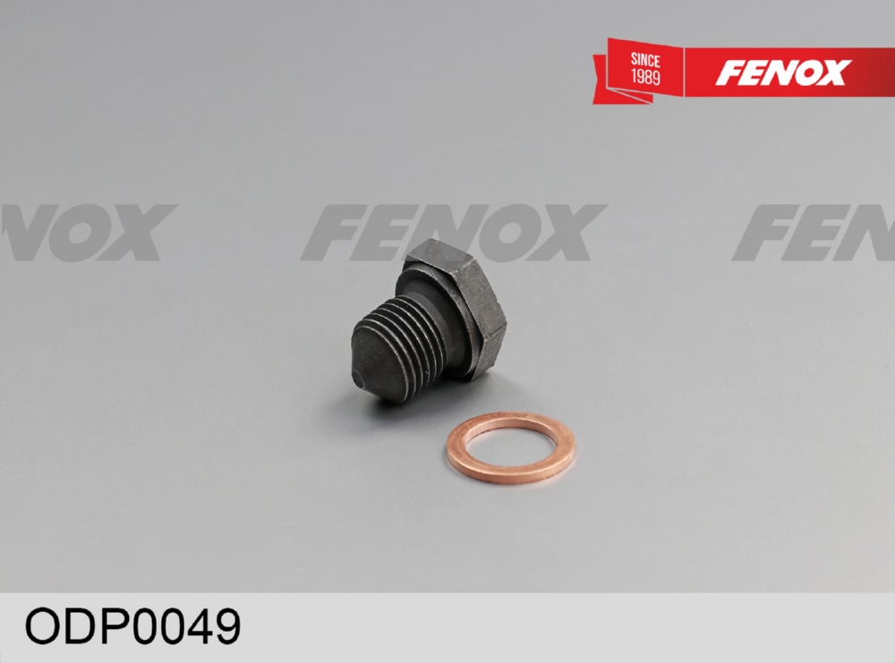 FENOX ODP0049 МАСЛОСЛИВНОЙ БОЛТ В ПОДДОН L22.3*M14*1.5 мм Audi  VW  Skoda  Seat