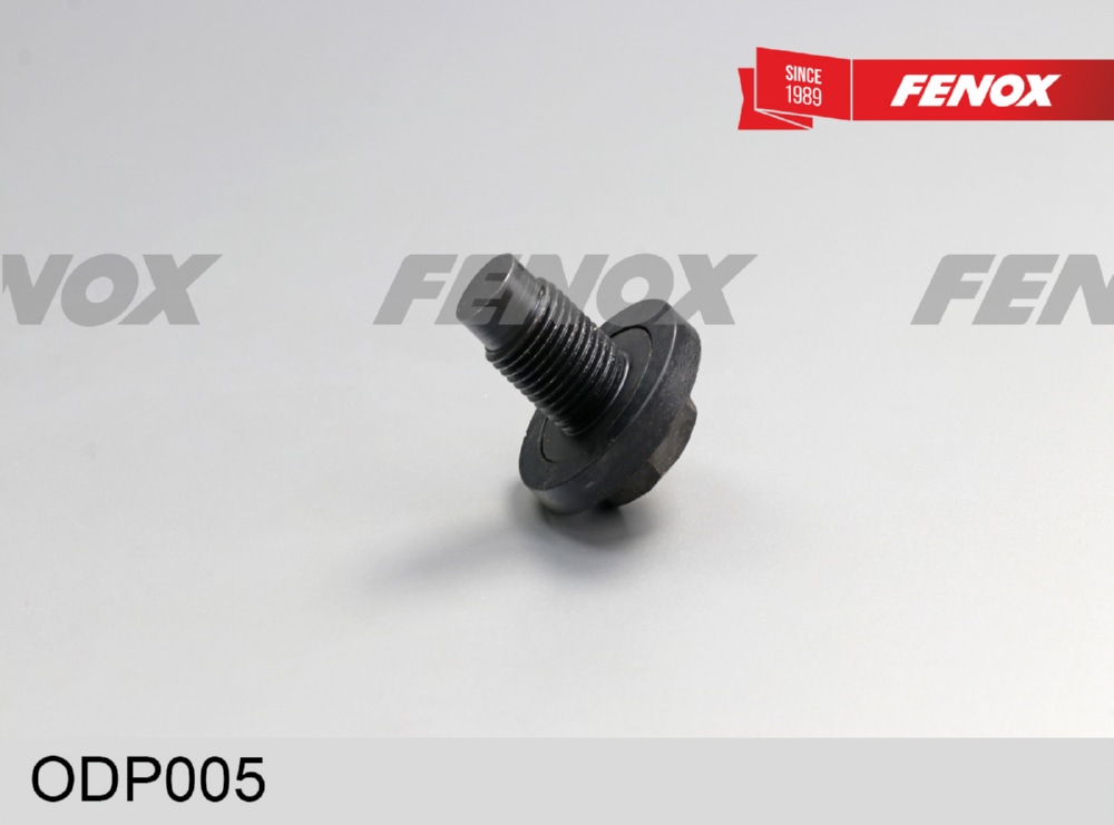 FENOX ODP005 МАСЛОСЛИВНОЙ БОЛТ В ПОДДОН L28.8*M12*1.25 мм Chrysler  Jeep  Dodge