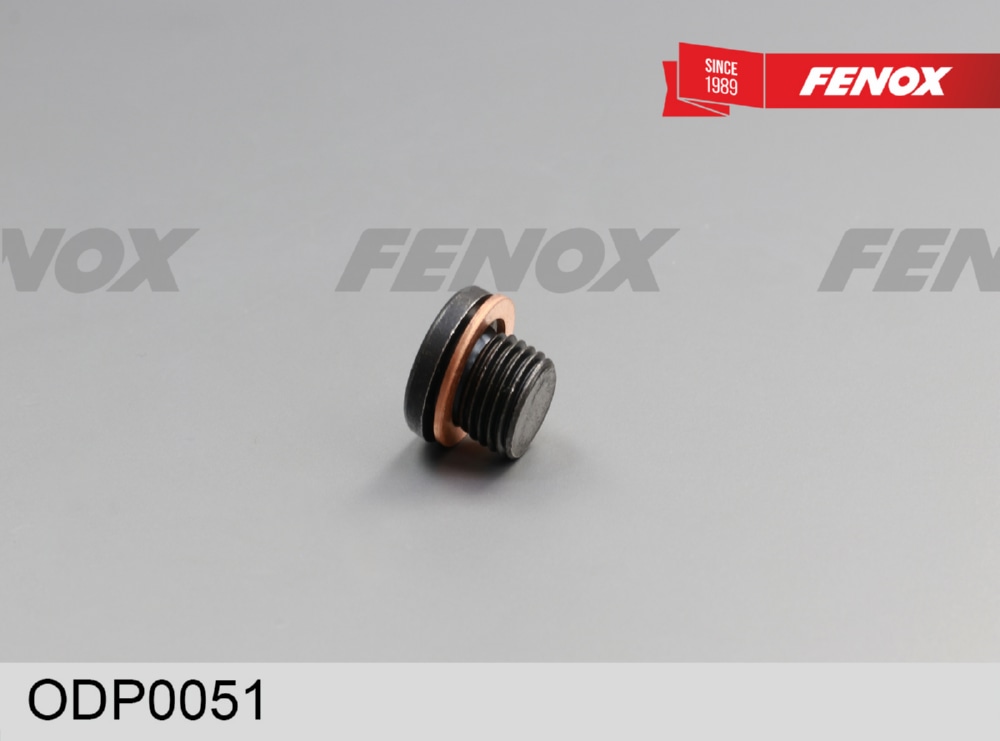 FENOX ODP0051 МАСЛОСЛИВНОЙ БОЛТ В ПОДДОН