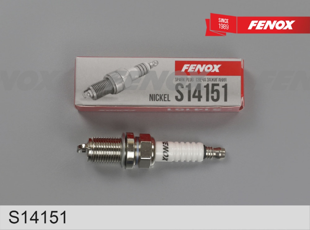 FENOX S14151 СВЕЧИ ЗАЖИГАНИЯ Nickel , зазор 1,1 мм, 1 электрод Chevrolet Lacetti 04-, Cruze