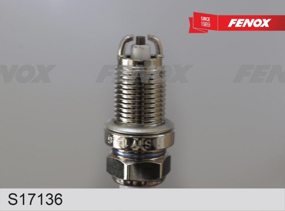 FENOX S17136 СВЕЧИ ЗАЖИГАНИЯ Nickel , зазор 0,9 мм,  2-х электродная Lada Largus 12-,Renault Logan
