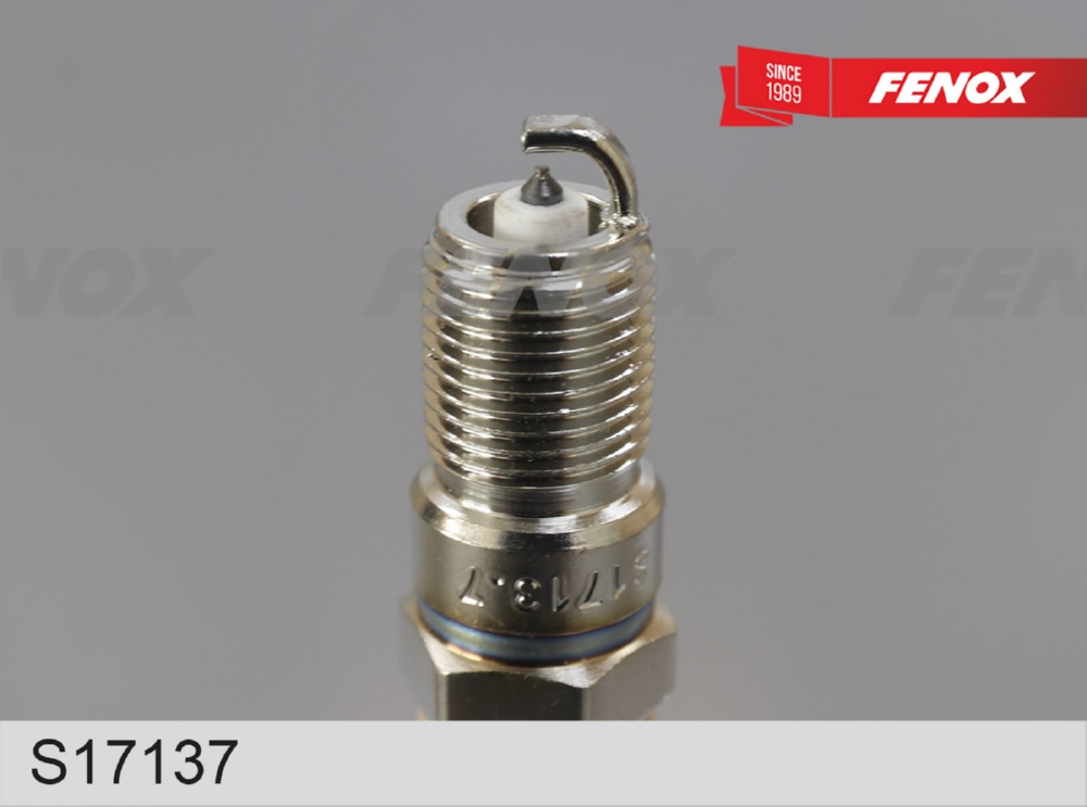 FENOX S17137 Свеча зажигания. Зазор 1,3мм, 1 электрод Iridium-Platin
