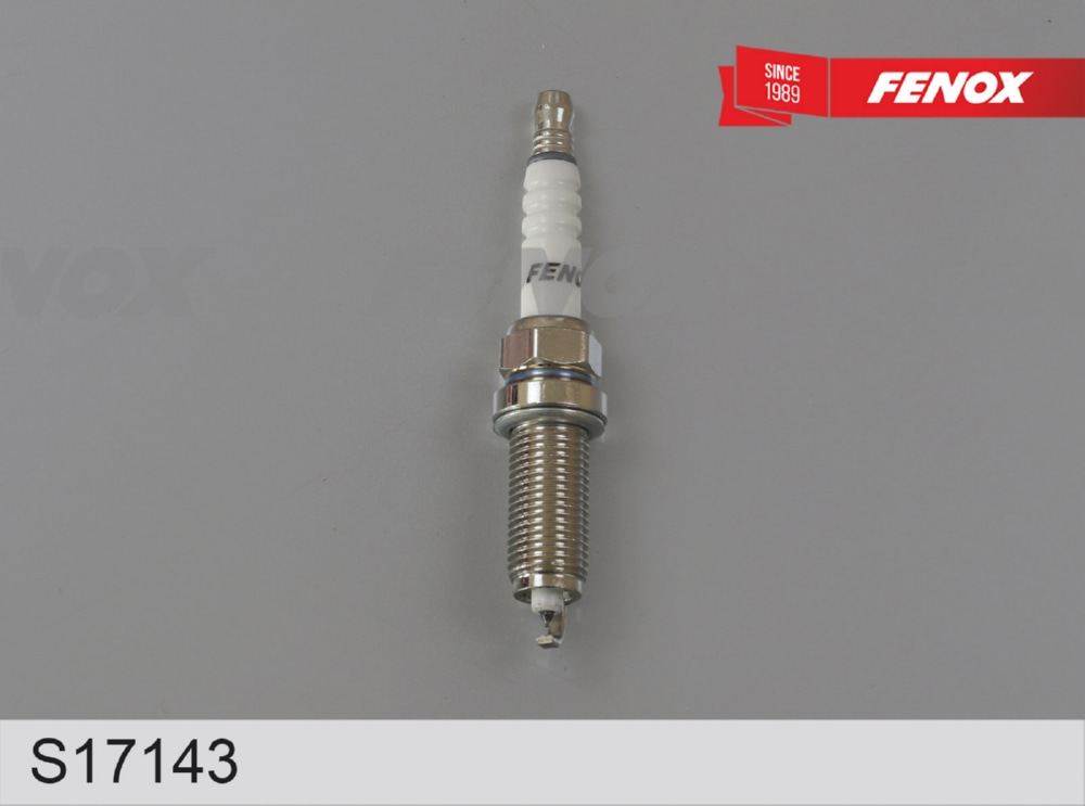 FENOX S17143 СВЕЧИ ЗАЖИГАНИЯ Iridium-platin , зазор 1 мм, 1 электрод Nissan X-Trail 07-, Qashqai