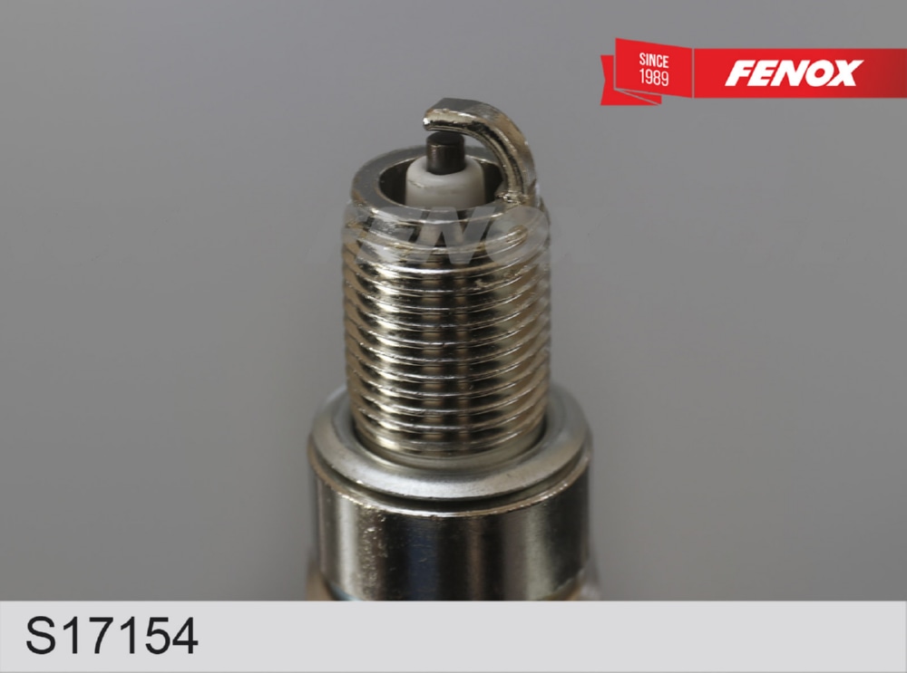 FENOX S17154 Свеча зажигания. Зазор 0,8мм, 1 электрод Nickel LADA 2101-07