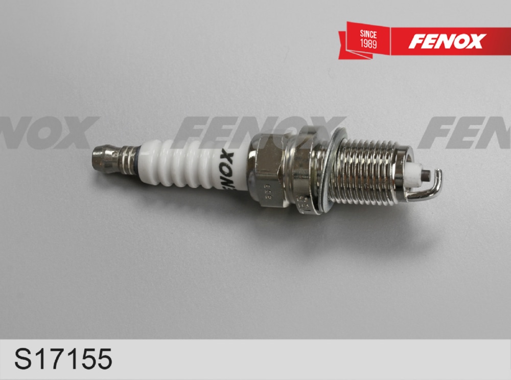 FENOX S17155 СВЕЧИ ЗАЖИГАНИЯ Nickel, зазор 1 мм Toyota 4Runner 3.0 90-95, Corolla (E100) 1.3 92-97, Hilux 2.4 97-