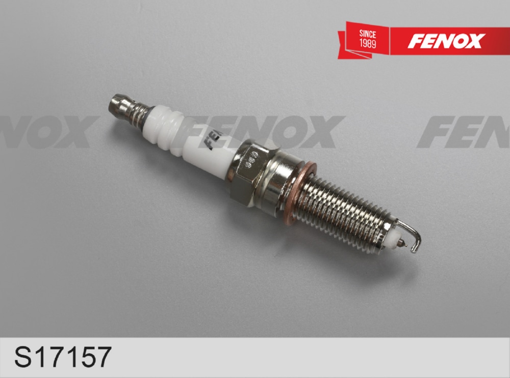 FENOX S17157 Свеча зажигания, Iridium-platin, зазор 1 мм