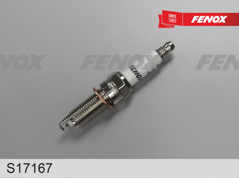 FENOX S17167 СВЕЧИ ЗАЖИГАНИЯ Iridium-platin, зазор 1 мм Kia Sportage (SL/QL) 1.6 11-, Soul I-II 1.6 11-, Ceed (JD